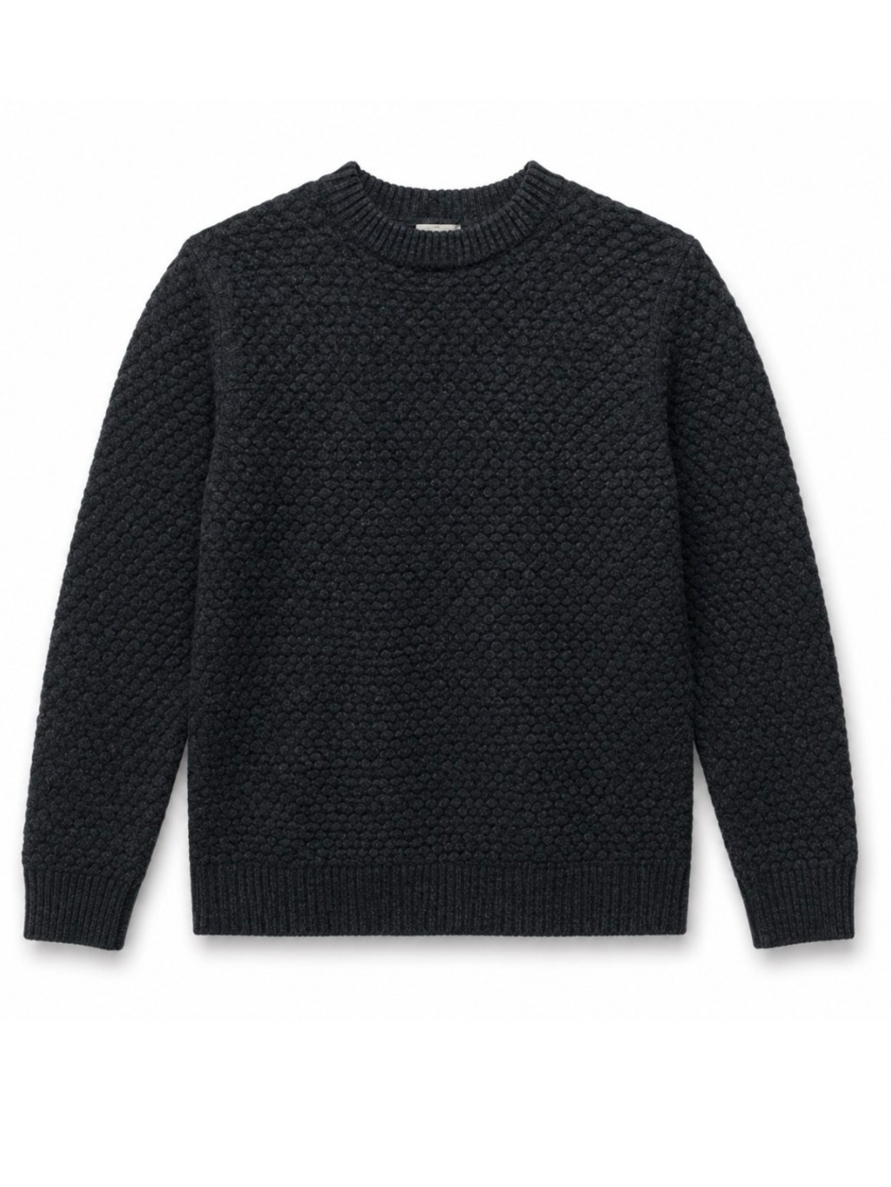 BillTornade Dark Green and Blue Wool Knit Sweater